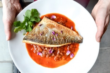 Recipe: Baked Citrus Fish with Almonds