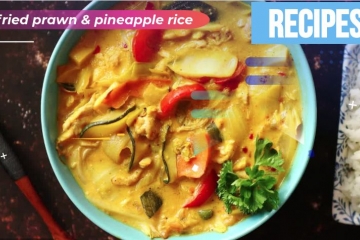 Recipe: Thai fried prawn-pineapple